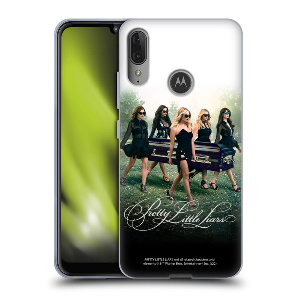 Pretty Little Liars Graphics Season 6 Poster Soft Gel Case for Motorola Moto E6 Plus