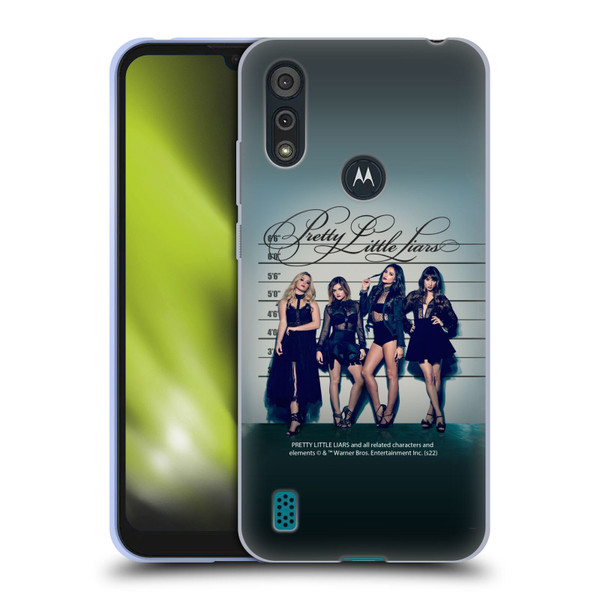 Pretty Little Liars Graphics Season 7 Poster Soft Gel Case for Motorola Moto E6s (2020)