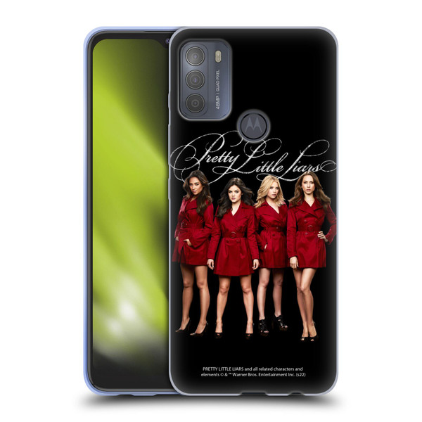 Pretty Little Liars Graphics Characters Soft Gel Case for Motorola Moto G50