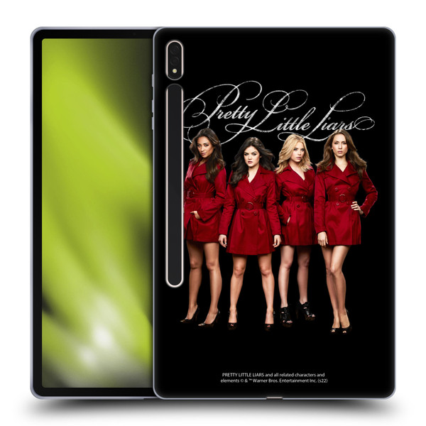 Pretty Little Liars Graphics Characters Soft Gel Case for Samsung Galaxy Tab S8 Plus