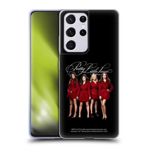 Pretty Little Liars Graphics Characters Soft Gel Case for Samsung Galaxy S21 Ultra 5G