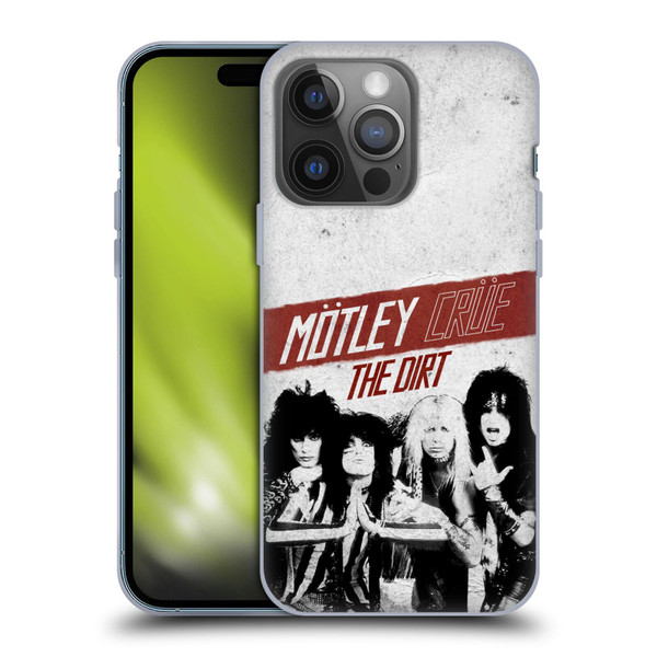 Motley Crue Key Art The Dirt Soft Gel Case for Apple iPhone 14 Pro