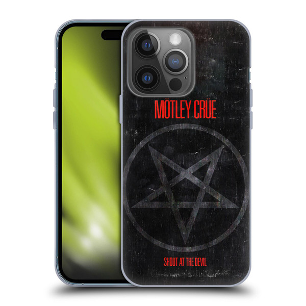 Motley Crue Albums SATD Star Soft Gel Case for Apple iPhone 14 Pro