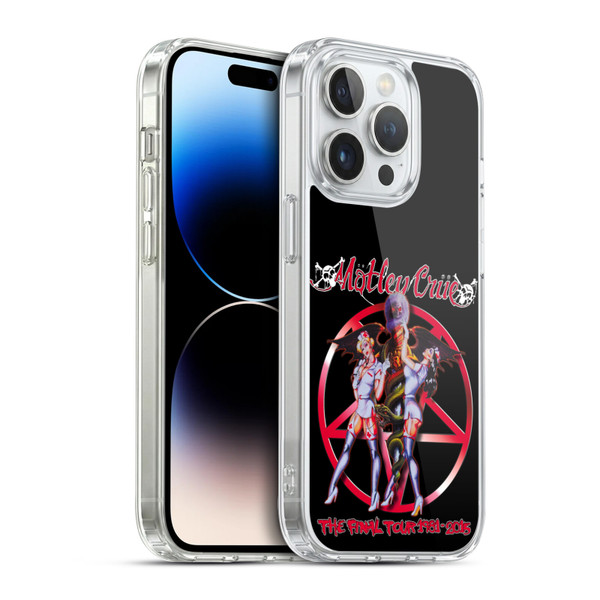 Motley Crue Tours Dr. Feelgood Final Soft Gel Case for Apple iPhone 14 Pro & MagSafe