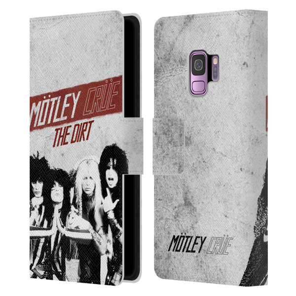 Motley Crue Key Art The Dirt Leather Book Wallet Case Cover For Samsung Galaxy S9