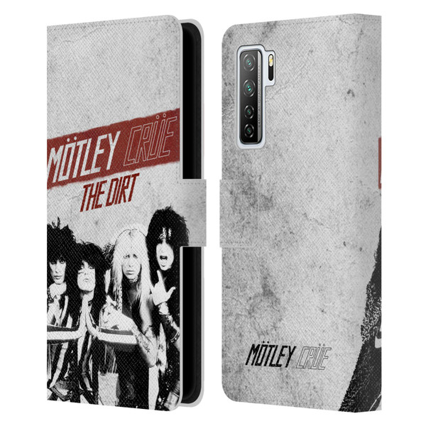 Motley Crue Key Art The Dirt Leather Book Wallet Case Cover For Huawei Nova 7 SE/P40 Lite 5G