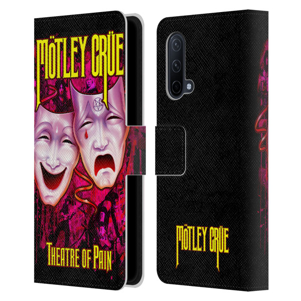 Motley Crue Key Art Theater Of Pain Leather Book Wallet Case Cover For OnePlus Nord CE 5G