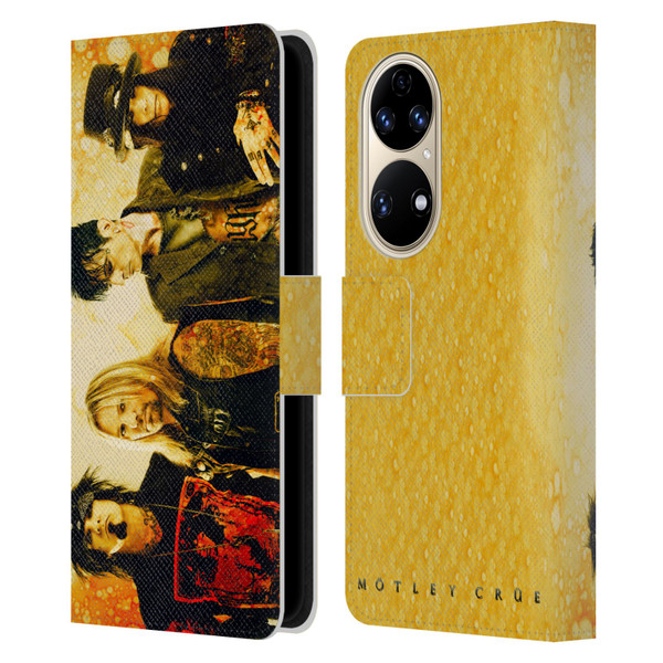 Motley Crue Tours Rock In Rio Brazil 2015 Leather Book Wallet Case Cover For Huawei P50