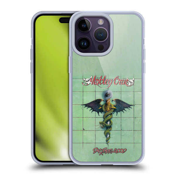 Motley Crue Albums Dr. Feelgood Soft Gel Case for Apple iPhone 14 Pro Max