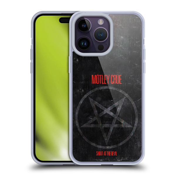 Motley Crue Albums SATD Star Soft Gel Case for Apple iPhone 14 Pro Max