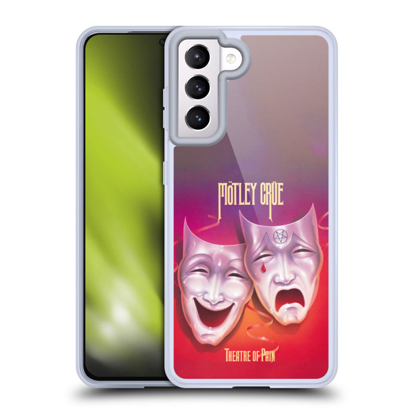 Motley Crue Albums Theater Of Pain Soft Gel Case for Samsung Galaxy S21 5G