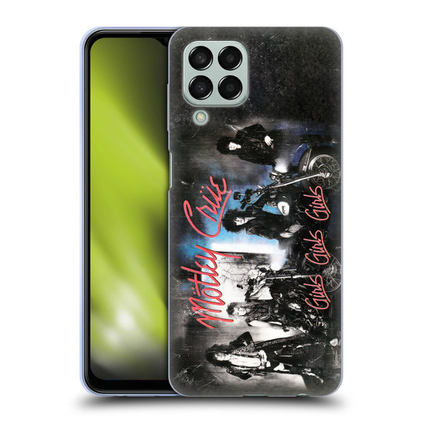 Motley Crue Albums Girls Girls Girls Soft Gel Case for Samsung Galaxy M33 (2022)