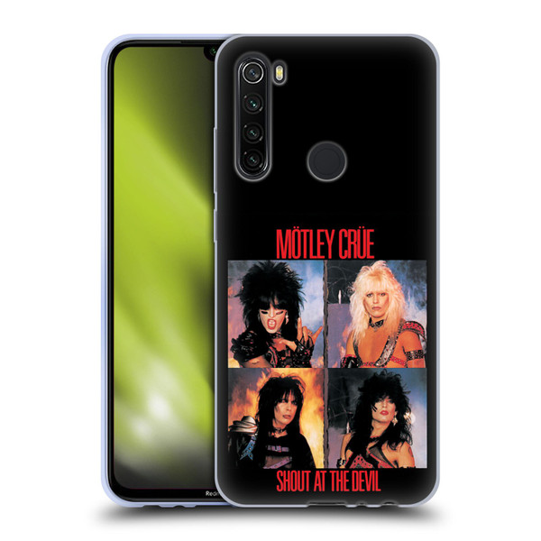 Motley Crue Albums Shout At The Devil Soft Gel Case for Xiaomi Redmi Note 8T