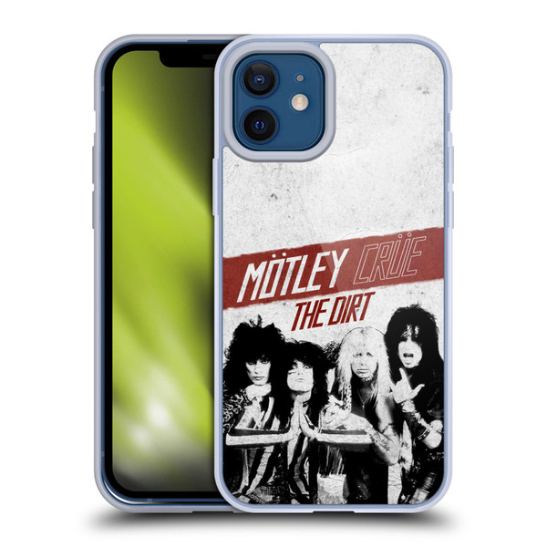 Motley Crue Key Art The Dirt Soft Gel Case for Apple iPhone 12 / iPhone 12 Pro