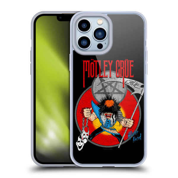 Motley Crue Key Art Allister Soft Gel Case for Apple iPhone 13 Pro Max