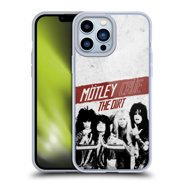 Motley Crue Key Art The Dirt Soft Gel Case for Apple iPhone 13 Pro Max