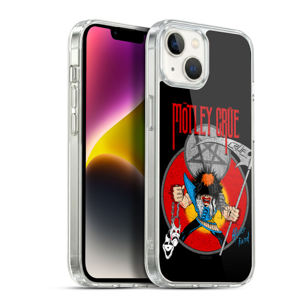 Motley Crue Key Art Allister Soft Gel Case for Apple iPhone 14 Plus & MagSafe