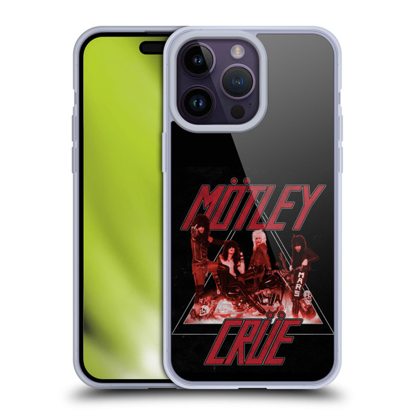 Motley Crue Key Art Too Fast Soft Gel Case for Apple iPhone 14 Pro Max