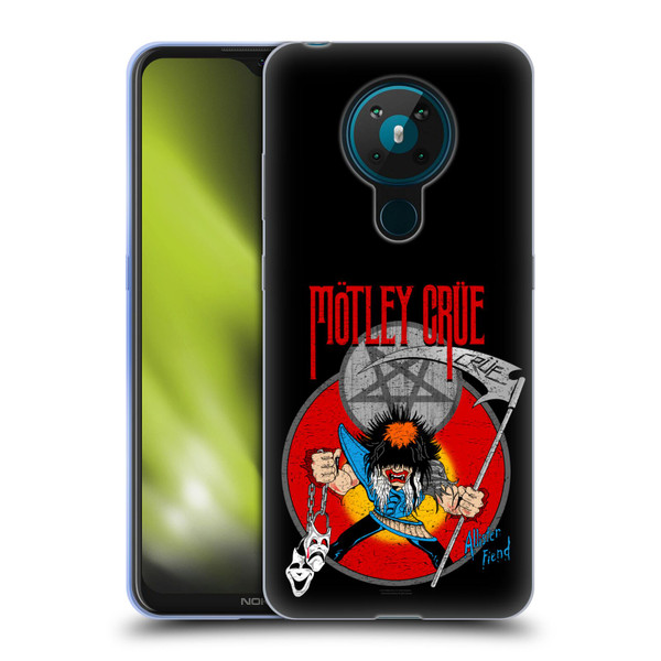 Motley Crue Key Art Allister Soft Gel Case for Nokia 5.3