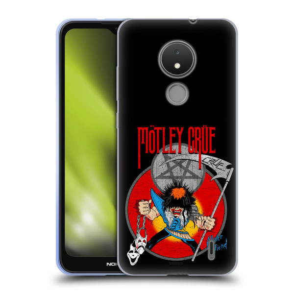 Motley Crue Key Art Allister Soft Gel Case for Nokia C21