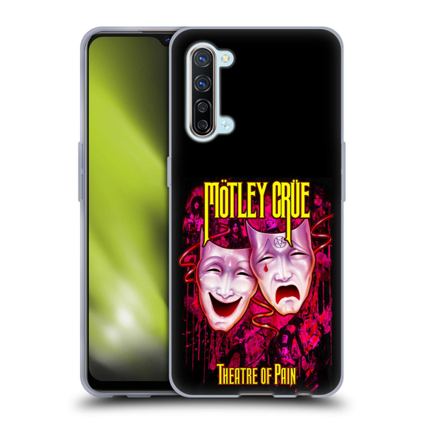 Motley Crue Key Art Theater Of Pain Soft Gel Case for OPPO Find X2 Lite 5G