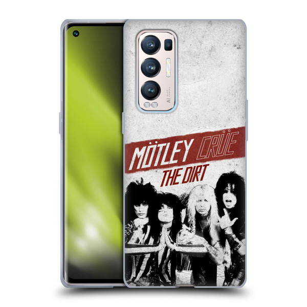 Motley Crue Key Art The Dirt Soft Gel Case for OPPO Find X3 Neo / Reno5 Pro+ 5G