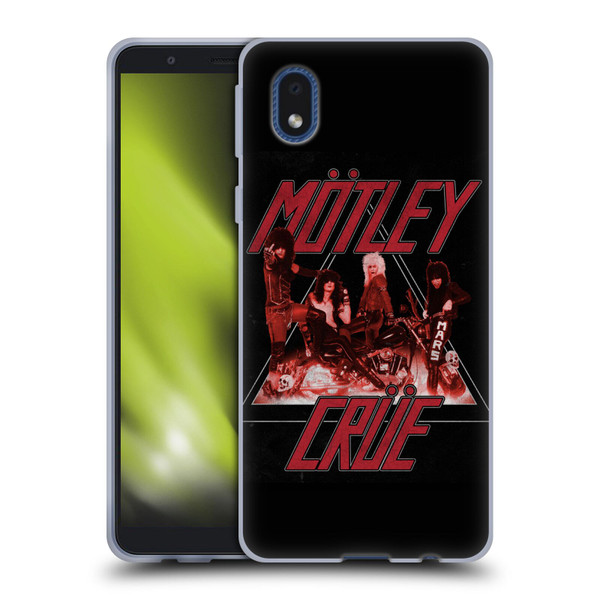 Motley Crue Key Art Too Fast Soft Gel Case for Samsung Galaxy A01 Core (2020)