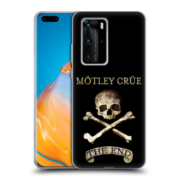 Motley Crue Logos The End Soft Gel Case for Huawei P40 Pro / P40 Pro Plus 5G