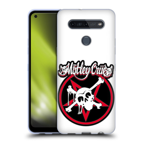 Motley Crue Logos Dr. Feelgood Skull Soft Gel Case for LG K51S