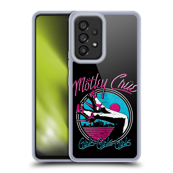 Motley Crue Logos Girls Shoes Soft Gel Case for Samsung Galaxy A53 5G (2022)