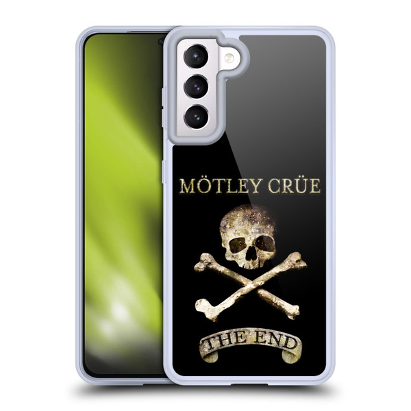 Motley Crue Logos The End Soft Gel Case for Samsung Galaxy S21 5G
