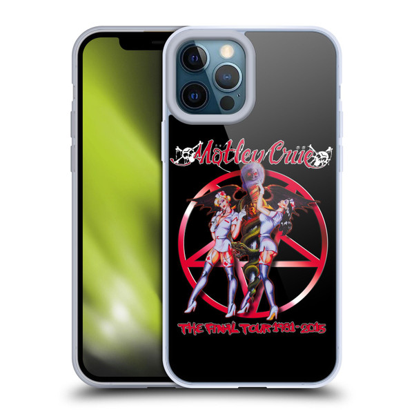 Motley Crue Tours Dr. Feelgood Final Soft Gel Case for Apple iPhone 12 Pro Max