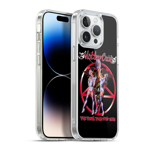 Motley Crue Tours Dr. Feelgood Final Soft Gel Case for Apple iPhone 13 Pro Max & MagSafe
