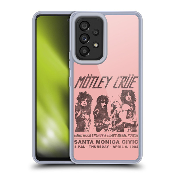 Motley Crue Tours Santa Monica Soft Gel Case for Samsung Galaxy A53 5G (2022)