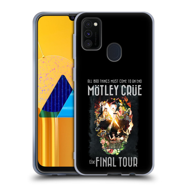 Motley Crue Tours All Bad Things Final Soft Gel Case for Samsung Galaxy M30s (2019)/M21 (2020)