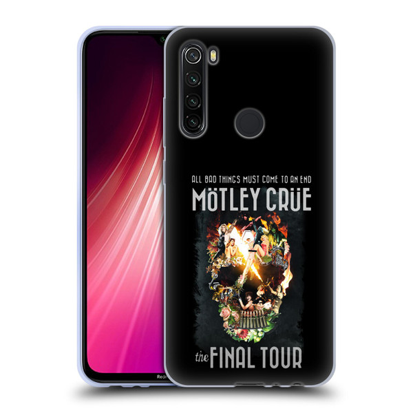 Motley Crue Tours All Bad Things Final Soft Gel Case for Xiaomi Redmi Note 8T