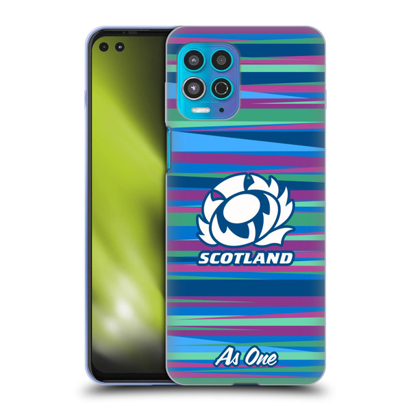 Scotland Rugby Graphics Training Pattern Soft Gel Case for Motorola Moto G100