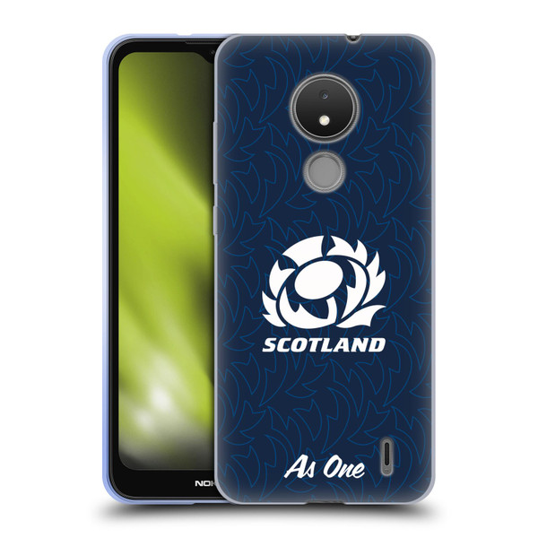 Scotland Rugby Graphics Pattern Soft Gel Case for Nokia C21