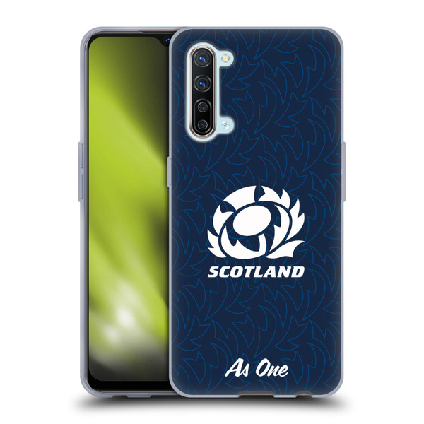 Scotland Rugby Graphics Pattern Soft Gel Case for OPPO Find X2 Lite 5G