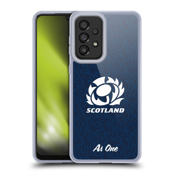 Scotland Rugby Graphics Pattern Soft Gel Case for Samsung Galaxy A33 5G (2022)