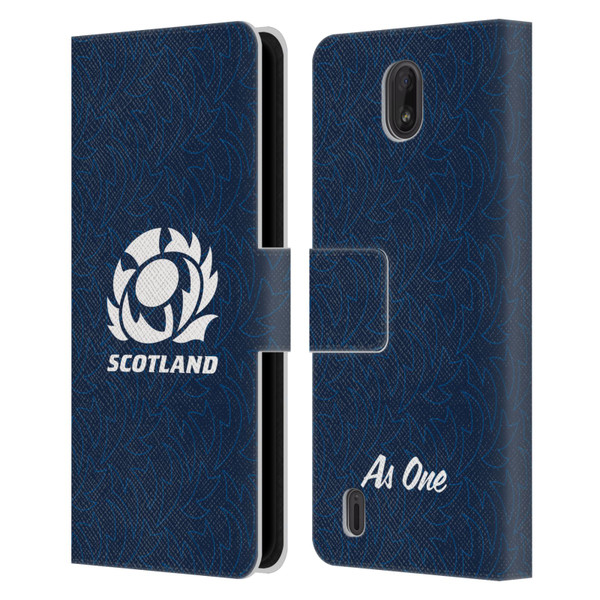 Scotland Rugby Graphics Pattern Leather Book Wallet Case Cover For Nokia C01 Plus/C1 2nd Edition