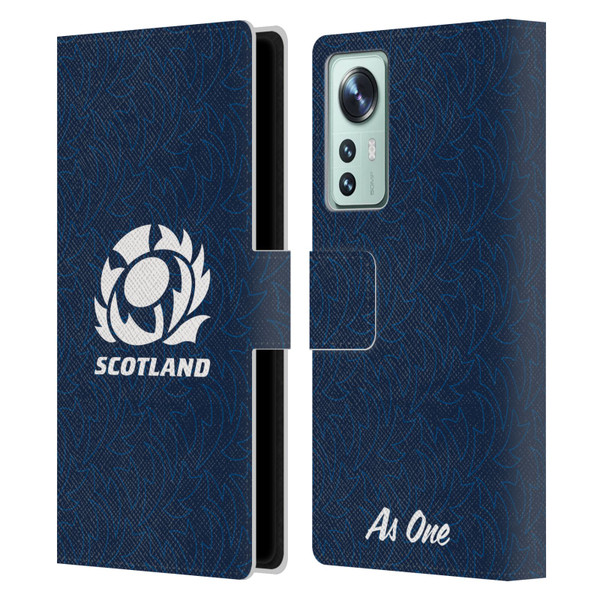 Scotland Rugby Graphics Pattern Leather Book Wallet Case Cover For Xiaomi 12