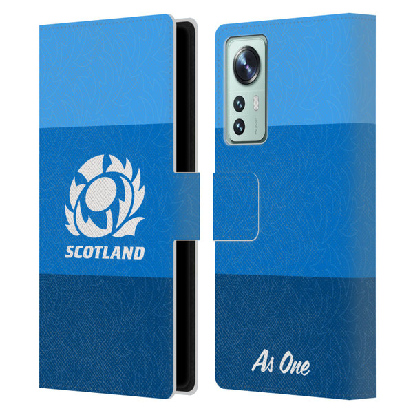 Scotland Rugby Graphics Stripes Pattern Leather Book Wallet Case Cover For Xiaomi 12