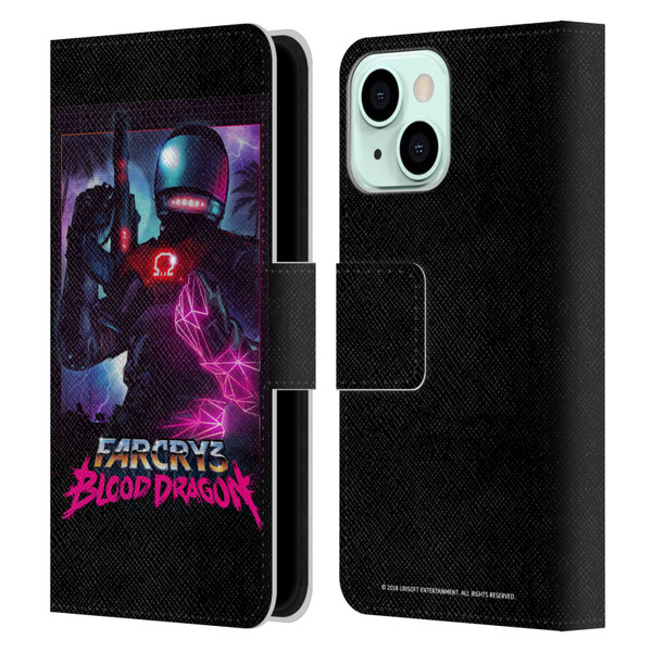 Far Cry 3 Blood Dragon Key Art Omega Leather Book Wallet Case Cover For Apple iPhone 13 Mini
