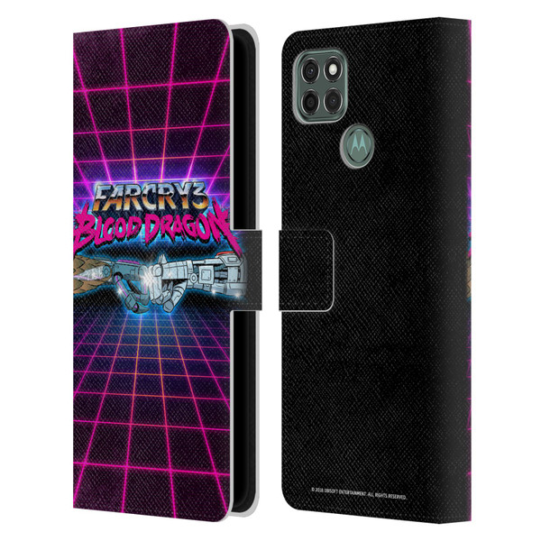 Far Cry 3 Blood Dragon Key Art Fist Bump Leather Book Wallet Case Cover For Motorola Moto G9 Power