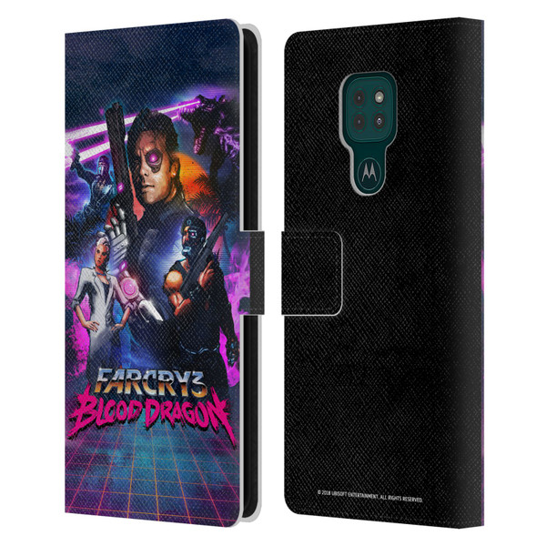 Far Cry 3 Blood Dragon Key Art Cover Leather Book Wallet Case Cover For Motorola Moto G9 Play