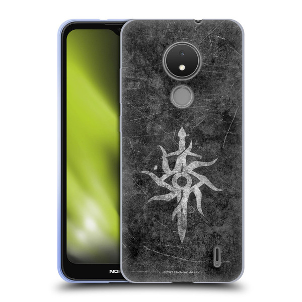 EA Bioware Dragon Age Inquisition Graphics Distressed Symbol Soft Gel Case for Nokia C21