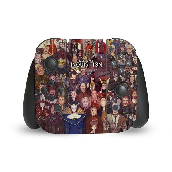 EA Bioware Dragon Age Inquisition Graphics Cast Of Thousands Vinyl Sticker Skin Decal Cover for Nintendo Switch Joy Controller