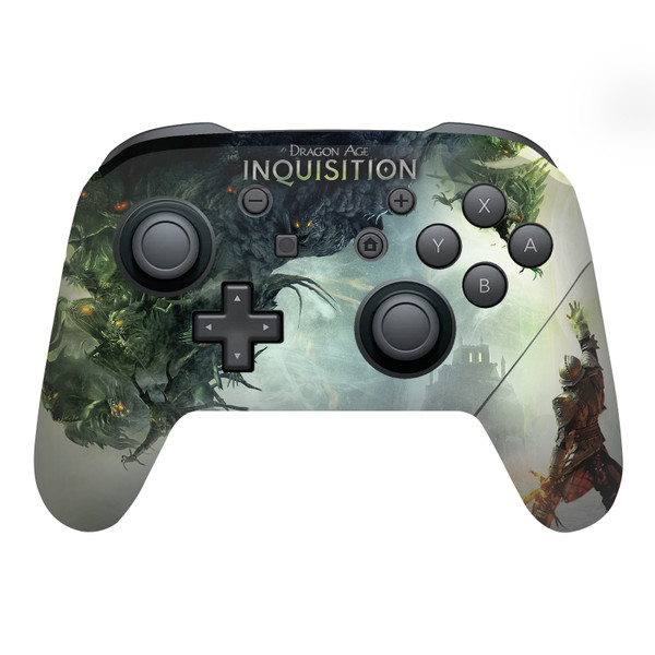 EA Bioware Dragon Age Inquisition Graphics Key Art 2014 Vinyl Sticker Skin Decal Cover for Nintendo Switch Pro Controller