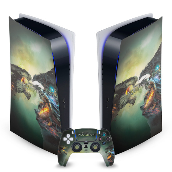 EA Bioware Dragon Age Inquisition Graphics Goty Key Art Vinyl Sticker Skin Decal Cover for Sony PS5 Digital Edition Bundle